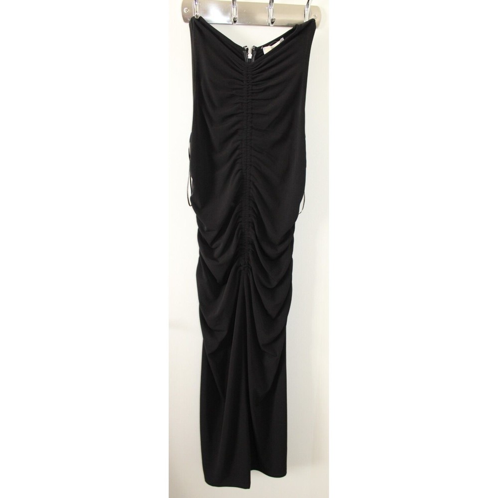 NWT Michael Kors black slip dress size XS MS381LR03G